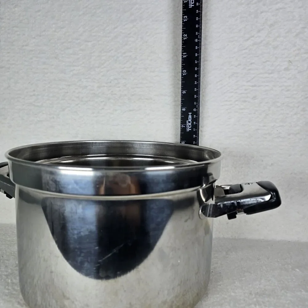 Tabakh HIC-204 Stainless Steel Idli Cooker Pot Only 2 Liter Capacity